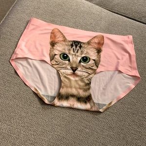 Brand New! Funny Kitty Cat underwear. Size SMALL